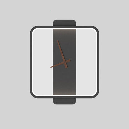 GlowTime Nordic Fusion Lamp – LED Clock Wall Light for Smart & Stylish Bedrooms Clock Wall Light