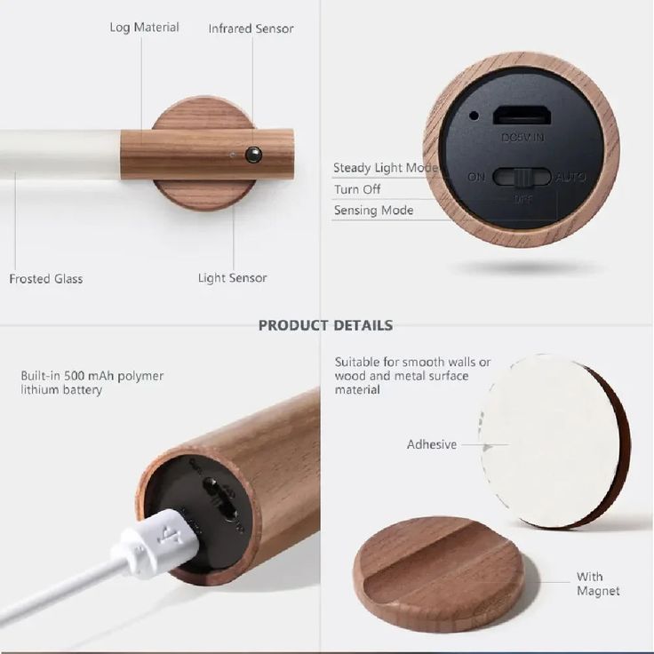 Afralia_Wood_Stick_Night_Light_USB_Motion_Sensor_Magnetic_Wall_Lamp_-_B - Decoology